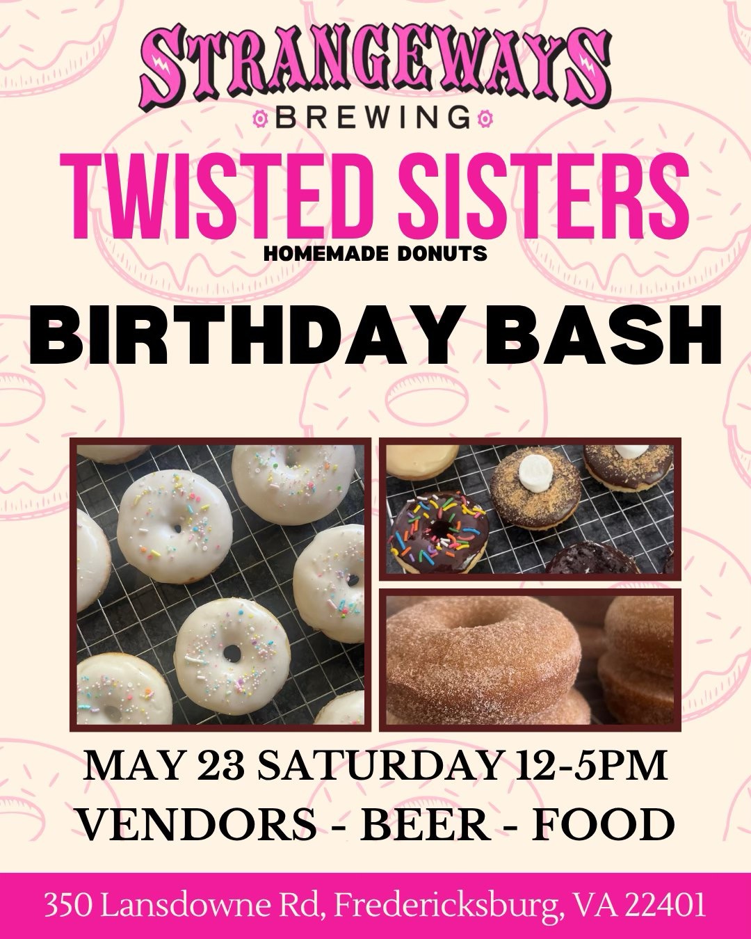 Twisted Sister’s Birthday Bash -FXBG